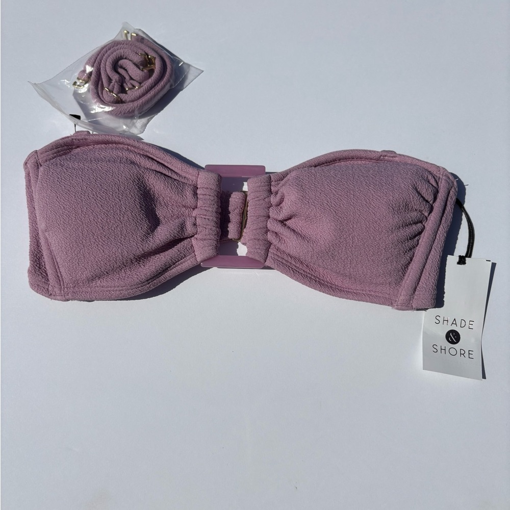 Shade & Shore Purple Bandeau Intimates